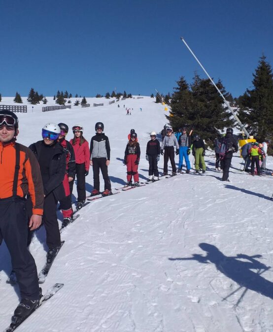 Обука ученика у скијању